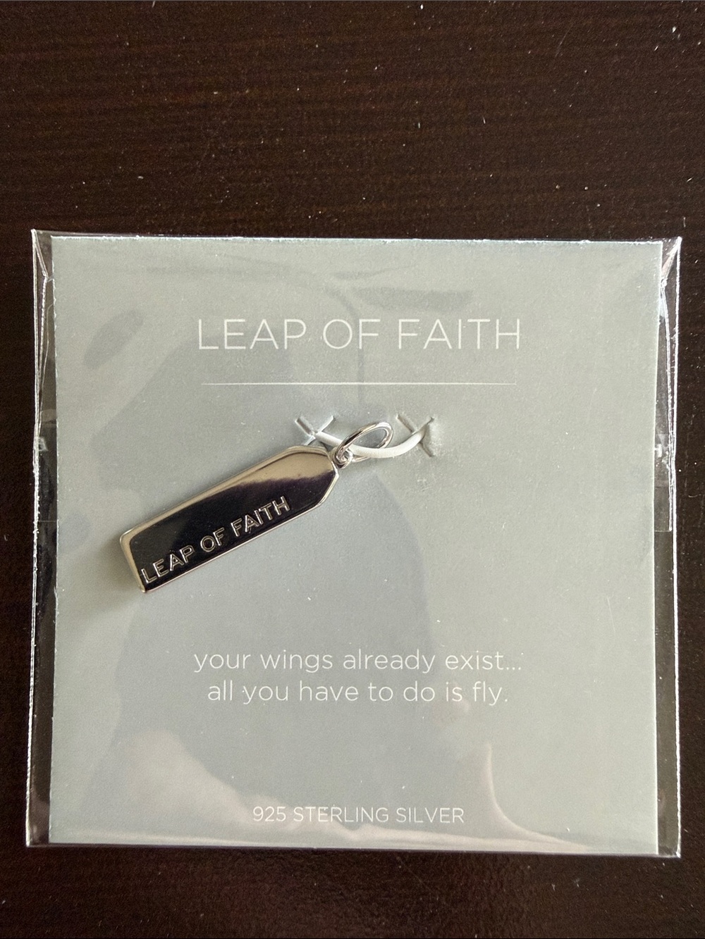 Origami Owl Dangle Charm from the Core Collection. Leap of Faith